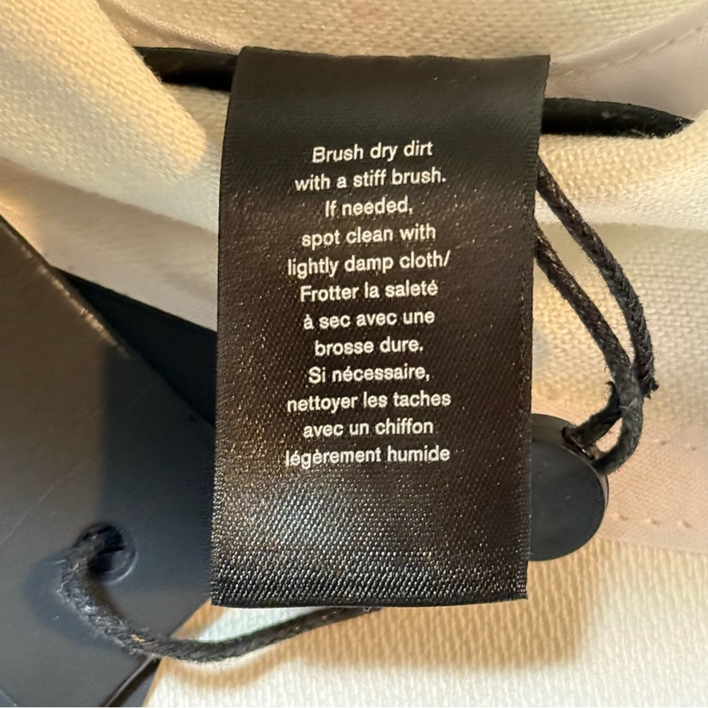 Rag & Bone Women's Addison Denim Bucket Hat -size Small / Medium - Ecru White - Picture 13 of 13